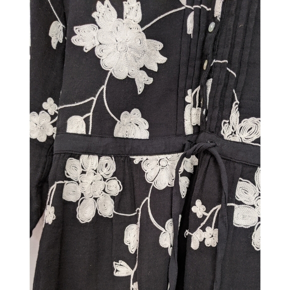 Anthro Isabella Sinclair Naomi Embroidered Dress - Picture 6 of 9